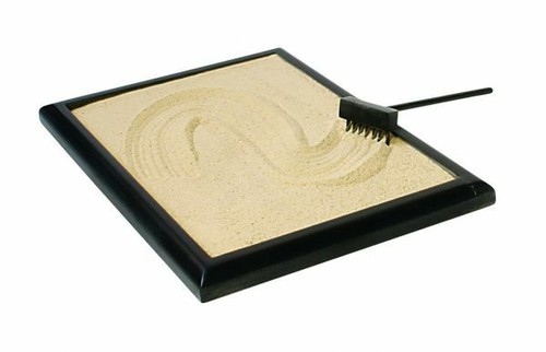 Zen giardino nero quarz sabbia - nero,
