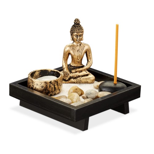 Relaxdays giardino zen con - giardino,