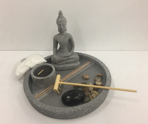 Statua buddha zen cemento - statua,