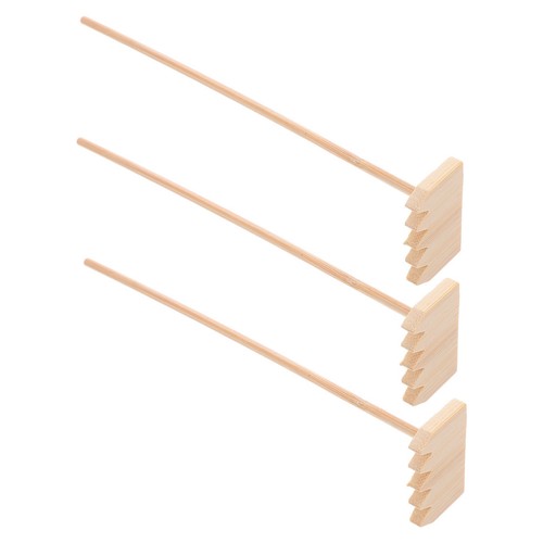 Pcs rastrello legno mini - 3, di