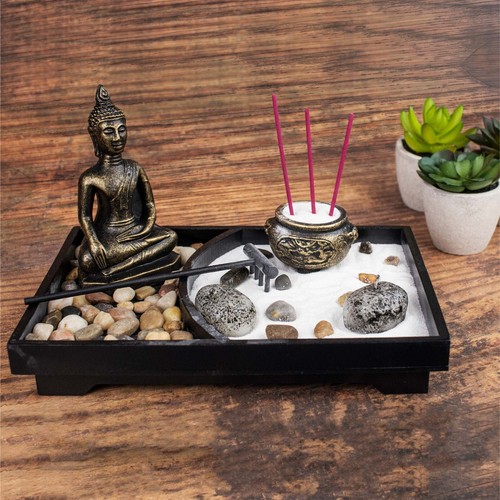 Mini buddha zen garden kit - garden,