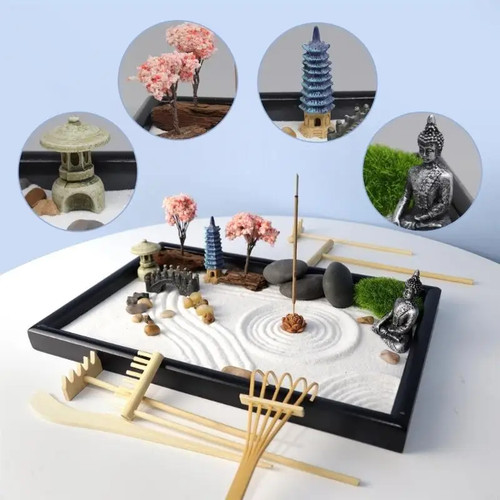 Set giardino zen giapponese - zen,